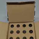 12-Pack Dimmable E12 LED Candelabra Bulbs 40Watt Equivalent, 2700K Warm White, 450Lumens, 4W B11 Vintage Chandelier Light Bulbs, LED Filament Clear Glass Candle Lamp for Ceiling Fan Home Decor1