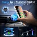 Privacy Case for iPhone 17 Pro Max with 360Stand [Built-in Anti Peeping Screen Protector] [Magnetic Ring ] Full Body Protective Phone 17Pro Cover 6.9", Clear