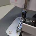 Serger Sewing Machine with 3-4 Stitch Capability, Metal Frame Overlock Machine for Industrial/Home, 12 Stitch Patterns, LED Light, 1,250 Stitches/Minute, Foot Controller, Rethread Instruction, White