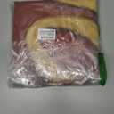 ROCKY&CHAO Christmas Garage Door Cover with Sparkling Night-Time Effect, 6x13ft Red&Gold Holiday Banner for Single/Double Garage, Outdoor Christmas Decorations, Weather-Resistant Polyester Fabric