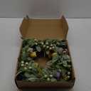 Tulip Spring Wreaths for Front Door 22 Inch, All Season Floral Wreath for Outdoor Indoor Flower, Easter Door Wreath for Spring Summer Easter Home Decor