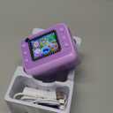 Kids Camera Instant Print, 1080P HD Instant Print Camera for Kids with 3 Rolls Print Paper & 32GB Card, Selfie Digital Camera for Kid, Ideal Kid Toys Gifts for Boys & Girls Age 3-14 (Purple)