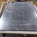 FORBATH Arched Mirror 32x48 Inch, Bathroom Mirror Wall Mounted Modern Black Aluminum Alloy Frame Decor Large Dresser, for Bedroom Living Room Entryway, Hanging or Leaning Against Wall