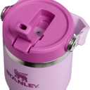 STANLEY IceFlow 2.0 Flip Straw Tumbler with Handle 14 oz | Twist On Lid and Flip Up Straw | Leakproof Water Bottle | Insulated Stainless Steel | BPA-Free | Soft Orchid