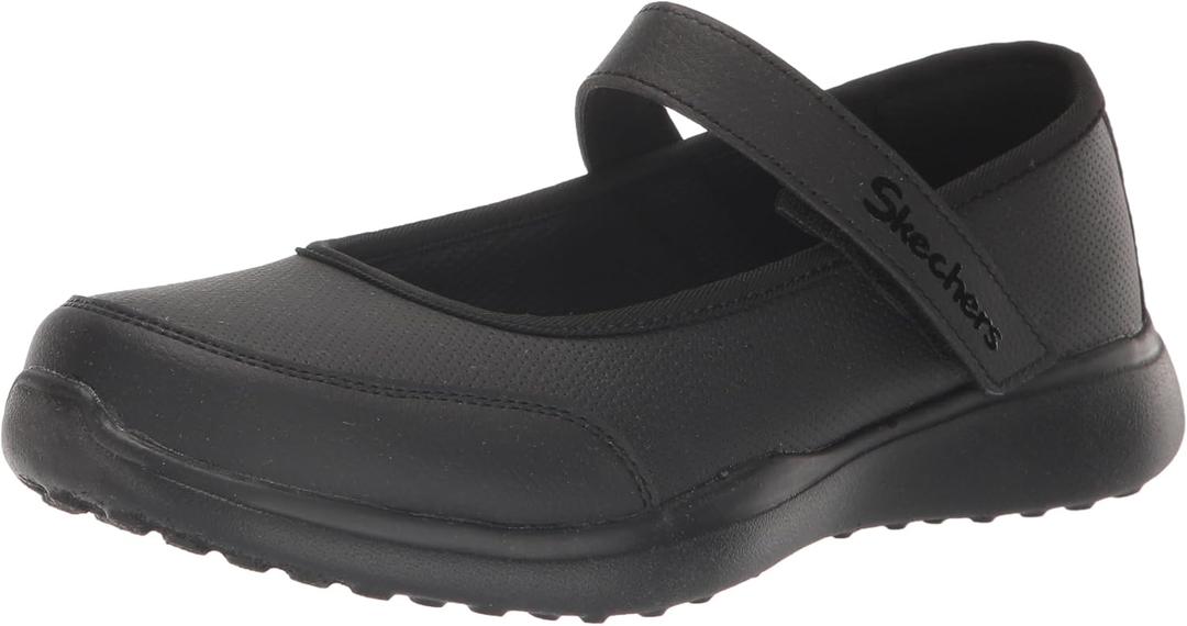 Skechers Unisex-Child Microstrides-Recess Rules Sneaker (12 Little Kid, Black/Black)