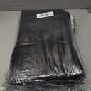 2-Pack, XL-Large Insulated Grocery Shopping Bags, Black, Reusable Bag,Thermal Zipper,Collapsible,Tote,Cooler,Food Transport hot and Cold,Camping, delivery Groceries Freezer