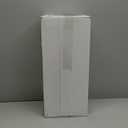Black Metal Mailboxes for Outside Post Mount, Standard Mail Box, Galvanized Steel Heavy Duty Mailbox, Medium Capacity, 19 x 8.7 x 6.7 inches