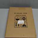 Bread Box,Large Bread Boxs for Kitchen Countertop - 4 Layers Adjustable Bread Storage Container, Clear Boxes for Kitchen Counter, Breads Box Airtight,Bread Holder,Perfect for Bagel, Muffins (transparent)