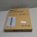 CAR PASS Leather Rubber Steering Wheel Covers Set,Heavy Duty Steering Wheel Covers&Mobile Phone Holder, Tire Tread Pattern Design,Non-Slip Wear-Resistant,Suitable for Steering Wheel 14 1/2”-15”Black