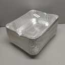 Aluminum Foil Pans Half Size 9x13, Disposable Aluminum Pans Large Baking Pan Trays-Heavy Duty Foil Pans Roasting, Cooking, Heating or Steam (30 pans without lids)