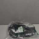 DEWENWILS 10 FT Outdoor Tri-Tap Extension Cord Splitter, Halloween Weatherproof 16/3 SJTW Power Cable for Holiday Decoration and Outdoor Landscaping String Lights, ETL Listed, Pack of 2, Black