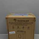 Bonsaii Paper Shredder for Home Use, 3.4 Gal Wastebasket, 6 Sheet Crosscut Paper Credit Cards, Staples, and Clips Shredder for Home Office Use, Portable Handle Design (C237-B New Version)