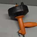 VEVOR Drain Auger 25Ft, Plumbing Snake Auto Feed, Plumbers Snake with Drill Attachment, Pipe Snake Drain Clog Remover for Kitchen Bathroom Shower Sink with Protective Hose and Gloves