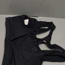 RUNNING GIRL Sports Bras for Women High Support,Molded Cup High Impact Sports Bra Racerback Workout Yoga Running Bra (XX-Large, Black)