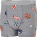 Hanes Boys' Potty Training Underwear, Light Leaks Toddler Cotton Briefs and Boxer Briefs, Multi-pack