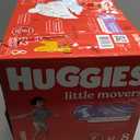 Huggies Diapers Size 8, Little Movers Diapers for Baby, Size 8 (46+ lbs), 62 Count