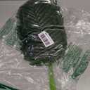 5PCS Artificial Coconut Tree Leaves Faux Foliage Home Decor Dark Green_S