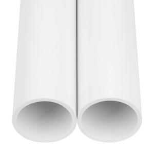CKVIHAV 2Pcs 2 Inch PVC Pipe 34"(2.83FT) Long White Sch40 Industrial PVC Pipes for Home DIY, Greenhouse, Garden, Farm, Workshop, Furniture Grade(2" x 34"L)