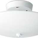 Nuvo SF77/823 Round Close to Ceiling Fixture, White 12 Inches