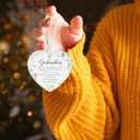 7 x Godmother Christmas Ornament - Godmother Ornaments from Godchild - Godmom Gifts for Christmas from Godchild - Ceramic Hanging Ornament 2025