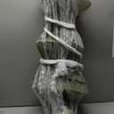 Halloween Decorations Outdoor - 70 Inch Hanging Corpses Props Scary Skeleton Body Inside Spider Web Halloween Yard Indoor & Outdoor Decor Halloween Party Favors Haunted House Decorations