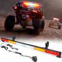 Xprite 36" Rear LED Chase Light Bars, All in One w/Strobe Brake Reverse Turn Signal Light for RZR Yamaha, Can-Am Maverick X3, ATV, UTV, Side by Side and Off Road Vehicles - RYWWYR