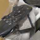 BayDay 46 inch Ceiling Fans with Lights, Black Ceiling Fan with Remote APP, Dual-Sided Modern/Rustic 6 Blades, Reversible, 3CCT, Flush Mount Low Profile Ceiling Fan with Lights Bedroom Kitchen Indoor