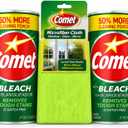Comet Powder Cleanser with Bleach, 21 oz Bottles, 2 Pack + Microfiber Cloth