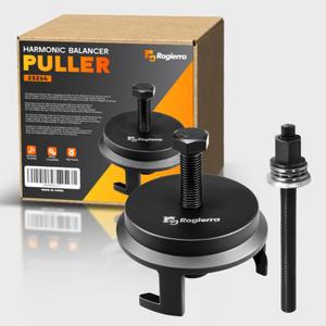 For GM 25264 Harmonic Balancer Puller, Harmonic Balancer Installation Tool for LS Crank Pulley Puller for GM Chrysler Jeep Dodge, Harmonic Damper Puller for Engine Balancer Removal Replacement
