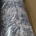 Vivorug Washable Rug, Ultra Soft Area Rug 8x10, Non Slip Abstract Rug Carpet, Stain Resistant Rugs for Living Room Bedroom, Modern Fluffy Rug (Gray/Rust, 8'x10') (Colorful/ Multi)