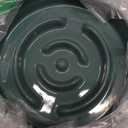 Ceramic 1.6 Cup Slow Feeder Dog Bowl for Medium and Large Breed, 8.2inch Puzzle Dog Food Dish, Anti-Gulping, Stop Bloat, Preventing Choking (Single Bowl-Dark Green)