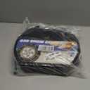 Snow-Chains Auto Fixing 1 Min Quick Fit Easy Installation Tire-Chains, Portable Reusable Universal Emergency Tire Traction Chain for Passenger Car, Pickup Trucks and SUV - Set of 2 (HKN-150)