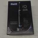 Oral-B iO Series 10 Rechargeable Electric Toothbrush with Visible Pressure Sensor to Protect Gums, 2 Min Timer, 7 Cleaning Settings, 4 Replacement Toothbrush Heads, and Charging Travel Case, Black