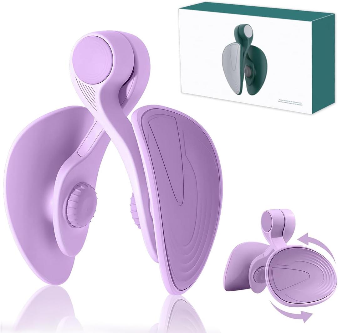 Thigh Master Hip Trainer Kegel Exerciser, Pelvic Floor Trainer for Postpartum Rehabilitation, Inner Thigh Trimmer, Toner Workout