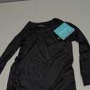 Willit Boy's UPF 50+ Sun Protection Shirt Long Sleeve Rash Guard Swim Shirts Youth SPF Fishing Quick Dry Shirt (3T, Black)