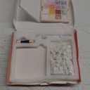 Nail Pigment Powder Palette Set, 16 Colors Ombre Nail Powder Palette with 100pcs Sponges & Tweezers French Aura Nails Ombre Nail Brush Nail Long-lasting Manicure Art DIY Accessories (Color12)