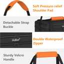 Travel Carrying Case for Jackery Explorer 300,Portable Power Station Storage Bag for Jackery Explorer 300 with Waterproof Bottom, Side Ventilation Double Layer for Jackery Accessories,Bag Only