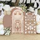 MEHOFOND 5x7ft Beige Cielito Lindo Baby Shower Backdrop Mexican Fiesta Cielito Lindo Baby Shower Party Decorations Vertical Photography Background Wedding Birthday Banner Photo Supplies