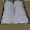 Chair Cushions for Dining Chairs, 2" Thick Seat Cushions for Kitchen Chairs, D-Shaped Chair Pads with Washable Cover, Ties and Non Slip Backing, 17'' x 16'', Set of 6, Beige