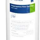 Pentair Pentek DGD-5005 Big Blue Water Filter, 10-Inch Whole House Sediment Filter Cartridge Replacement, Dual-Gradient Density Spun Polypropylene, 10" x 4.5", 5 Micron, Pack of 1