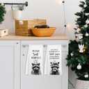 Funny Raccoon Hand Towels Set of 2, Raccoon Gifts for Women Lovers Hand Towels for Bathroom Decor, Funny Raccoons Bathroom Decor, 16x24 Inches