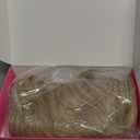 FAELBATY Blonde Wave Short Bob Wigs With Air Bangs Shoulder Length Wig For Women and Girls Curly Wavy Synthetic Cosplay Costume Wig (12" Mix blonde and gold)