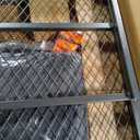 Hitch Mount Cargo Carrier Basket 60"*20"*6"+Waterproof Bag 16 Cubic Feet(58"*19"*24"),and Cargo Net with Attachment Hooks,Ratchet Straps,Hitch Stabilizer.500 Lbs Capacity,foldable,fit 2" Receiver