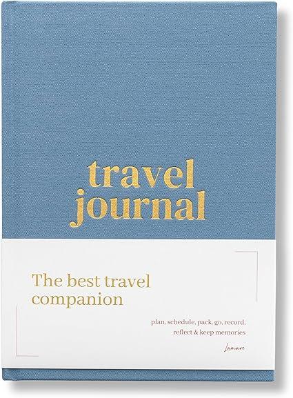 Lamare Travel Journal for Women & Men  Travel Scrapbook, Adventure Journal, & Trip Planner with Pockets