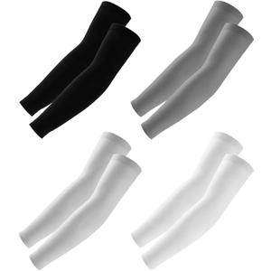 4Paris Arm Sleeves for UV Sun Protection, Cooling Sports Arm Compression Sleeves for Men Women