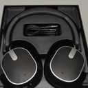 Active Noise Cancelling Headphones,120H Playtime Bluetooth 6.0 Wireless Headphones with Power Display & 6-Mic ENC Calls, 360 Spatial Audio Over Ear Headphones Foldable Headset for Travel Office Game (Black)