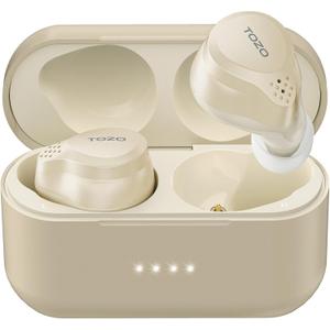 TOZO NC7 All-Function Hybrid Active Noise Cancelling Wireless Earbuds, Bluetooth 5.3 Headphones