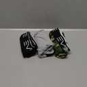 Evolve mens Cotton Stretch 3 Pack No Show Briefs (Large, Black/Heather Grey/Traditional Camo Army)