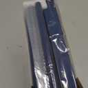 LazBlinds No Drill Blackout Roller Shades, 25" W x 72" H, Navy Blue