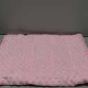 Kivik Weighted Lap Pad, Minky Dots Small Weighted Blanket 2lbs, 20"x30", Ultra-Soft Weighted Throw Blankets, All-Season Cozy Breathable Mini Lap Blanket for Calming and Better Sleep, Washable, Pink